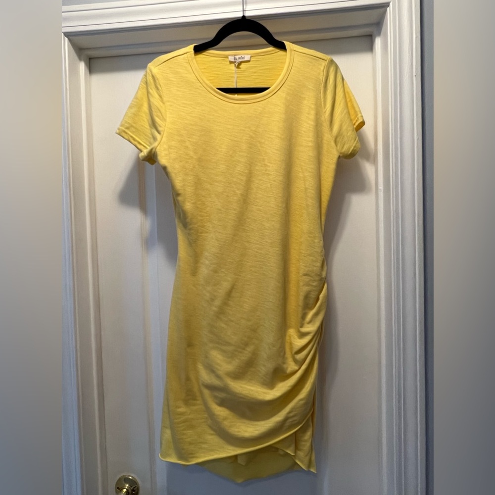 Ruched mini dress